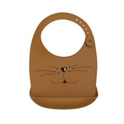 Puériculture-Repas-Bavoir silicone récupérateur pour bébé
