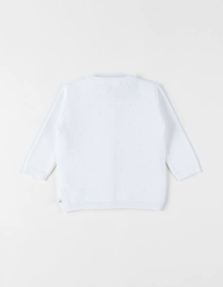 Cardigan en tricot coton White 5 - vertbaudet enfant 