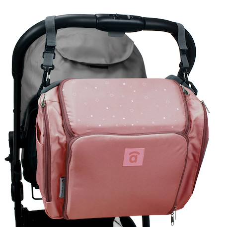 Réhausseur voyage 2 en 1 sac isotherme sushi Rose 5 - vertbaudet enfant 
