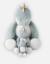 Peluche small stegi en mousseline de coton bio Gris, orange 5 - vertbaudet enfant 