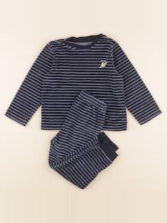 Seconde main-Garçon-Pyjama, surpyjama, dors-bien-Pyjama velours - 4 ans