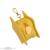 Porte-clés pochette les étoiles sont des guides - le petit prince Yellow 5 - vertbaudet enfant 