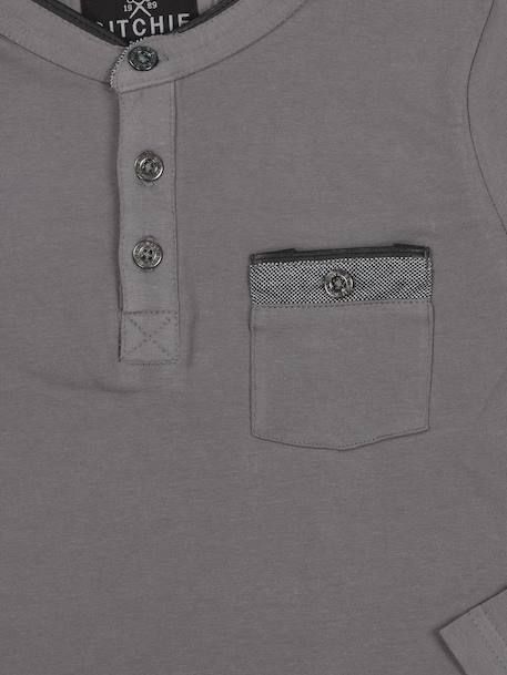Polo paestum garçon Grey 2 - vertbaudet enfant 