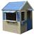 Maison de jardin enfant extérieur - cabane en bois avec plancher - toit étanche Brown 1 - vertbaudet enfant 