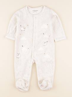 Seconde main-Fille-Pyjama, surpyjama, dors-bien-Pyjama velours - 6 mois