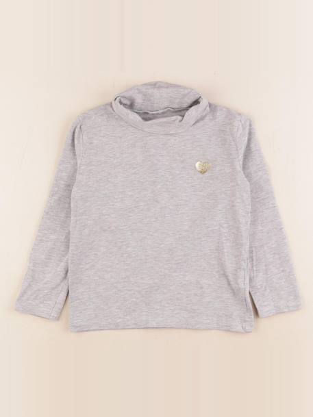 Sous-pull - 5 ans Gris, or 1 - vertbaudet enfant 