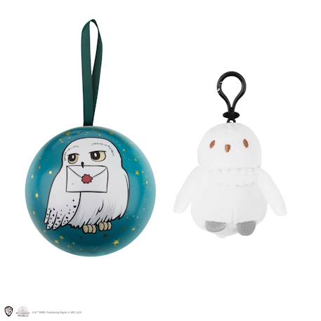 Capsule de noël avec boule de noël et porte-clés peluche hedwige - harry potter Blue 1 - vertbaudet enfant 
