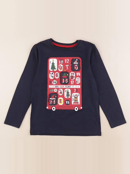 Tee-shirt - 8 ans Bleu 1 - vertbaudet enfant 