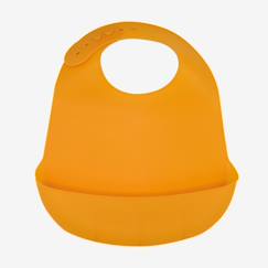 -Bavoir avec récupérateur en silicone