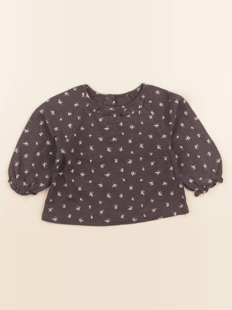 Tee-shirt - 9 mois Gris 1 - vertbaudet enfant 