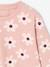 Sweat fille col rond écru+ivoire+rose pâle+taupe 9 - vertbaudet enfant 