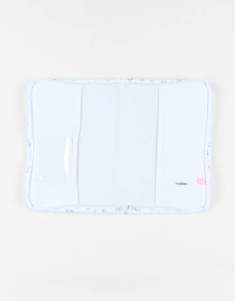 Protège carnet de santé jersey Blanc, bleu, rose 3 - vertbaudet enfant 