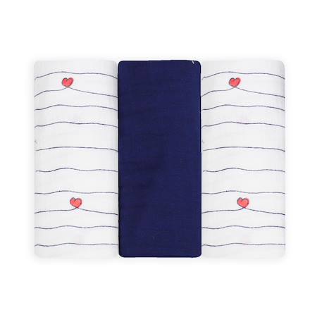 Lot de 3 langes Azul 1 - vertbaudet enfant 