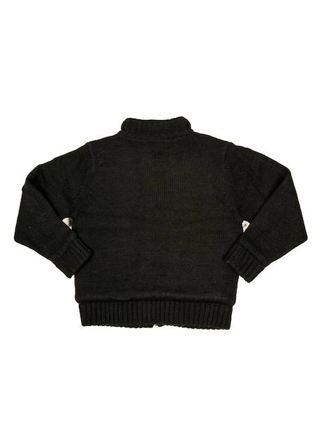 Gilet lutera garçon Black+Brown 2 - vertbaudet enfant 