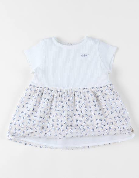 Robe bi-matière White 4 - vertbaudet enfant 