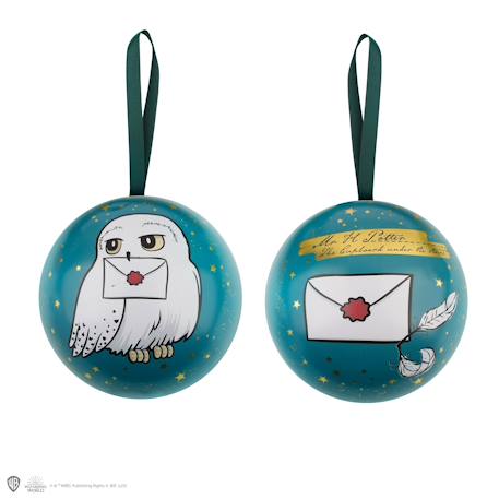 Capsule de noël avec boule de noël et porte-clés peluche hedwige - harry potter Blue 4 - vertbaudet enfant 