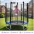 Trampoline rond ø 180cm avec filet de sécurité - ralli 180 Blue 2 - vertbaudet enfant 