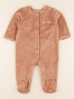 Seconde main-Fille-Pyjama, surpyjama, dors-bien-Pyjama velours - 6 mois