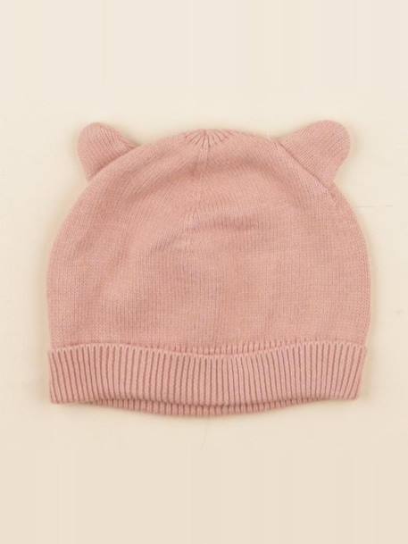 Bonnet - 6 mois Rose 1 - vertbaudet enfant 