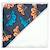 Grande cape de bain en coton et bambou wax fleurs de mariage Bleu+Rouge 1 - vertbaudet enfant 