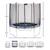 Trampoline rond ø250cm avec filet de sécurité - ralli 250 Blue 3 - vertbaudet enfant 