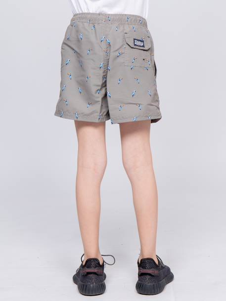 Short de bain gazole garçon Green+Orange 2 - vertbaudet enfant 
