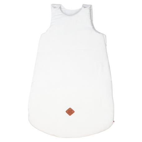 Gigoteuse sans manches en gaze de coton jeanne Beige+Blanc+Blanc à pois or+Bleu+Camel+Écru+Gris+Terracotta+Vert de gris+Vieux rose 5 - vertbaudet enfant 