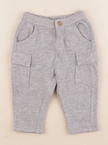 Pantalon - 6 mois Gris 1 - vertbaudet enfant 