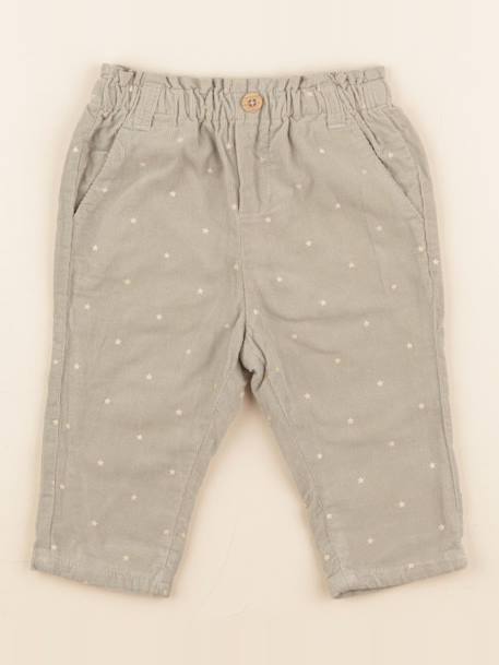 Pantalon - 9 mois Vert 1 - vertbaudet enfant 