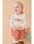 Robe bi-matière fleurs White 2 - vertbaudet enfant 