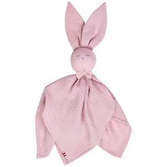 Doudou lapin  en gaze de coton jeanne  - vertbaudet enfant