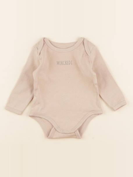 Body - 9 mois Beige 1 - vertbaudet enfant 