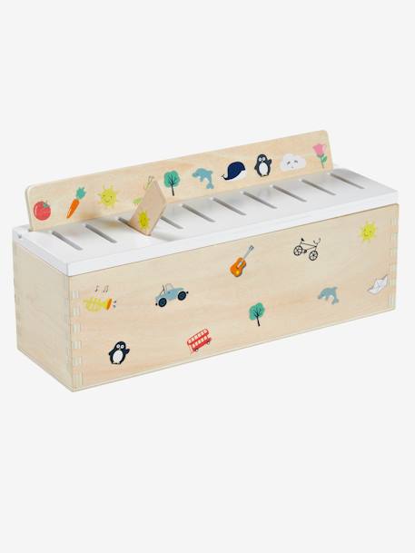 Boîte de tri formes et couleurs en bois FSC® multicolore 3 - vertbaudet enfant 