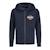 Sweat zippe à capuche garçon jjelogo Marine+Vert 3 - vertbaudet enfant 