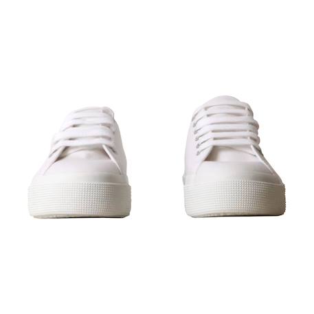 Baskets basses à lacets Blanc 5 - vertbaudet enfant 