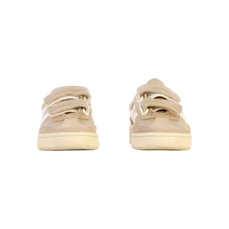 Baskets basses à scratch Or blanc 5 - vertbaudet enfant 