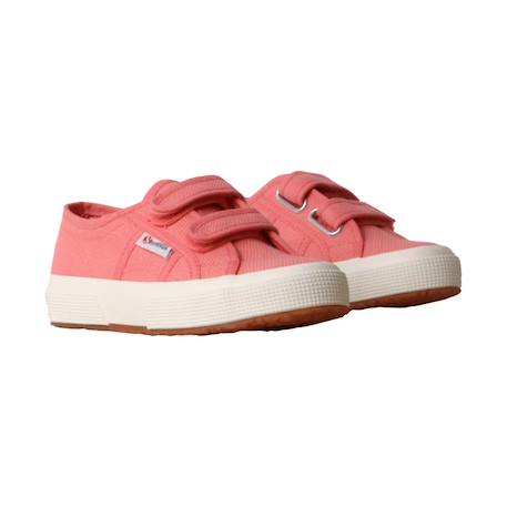 Baskets basses à scratch Rose 3 - vertbaudet enfant 