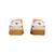Baskets basses à scratch Blanc cerise+Blanc khaki orange+Blanc moonlight burgundy 10 - vertbaudet enfant 