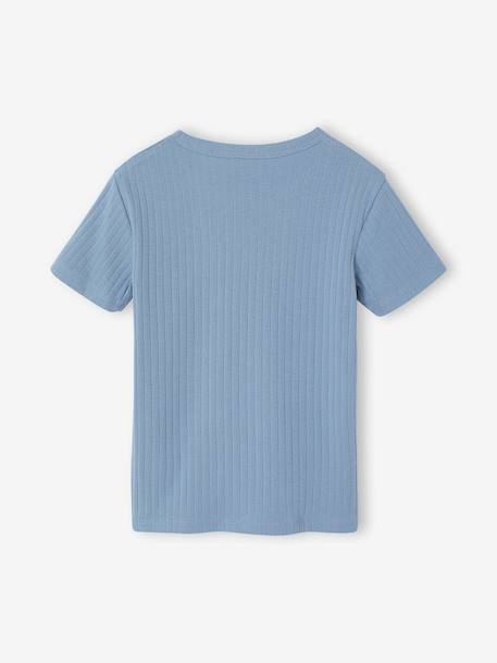 Lot de 3 T-shirts manches courtes bleu ciel 5 - vertbaudet enfant 