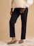Jean mom ankle de grossesse denim noir+stone 2 - vertbaudet enfant 