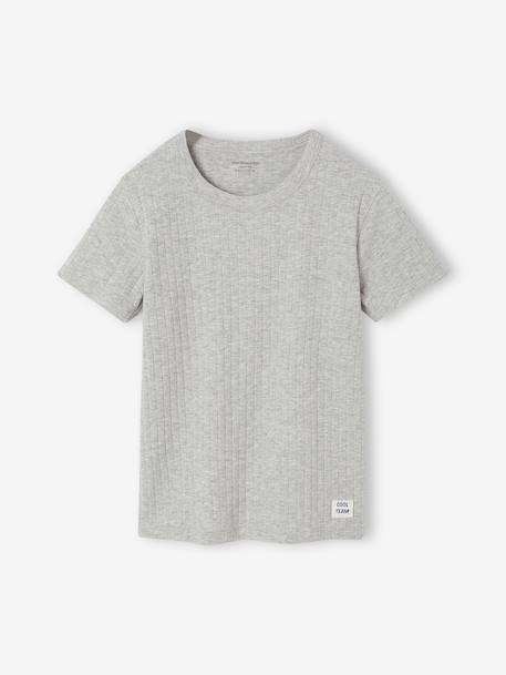 Lot de 3 T-shirts manches courtes bleu ciel 4 - vertbaudet enfant 