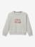 Sweat Cool Team gris 1 - vertbaudet enfant 