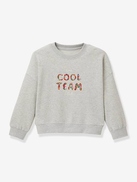 Fille-Pull, gilet, sweat-Sweat Cool Team