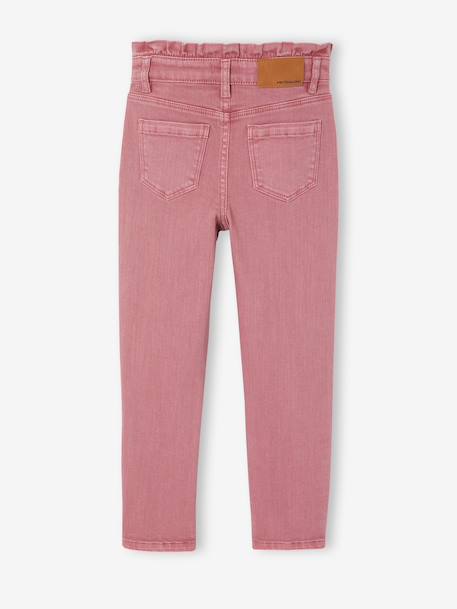 Pantalon slim fille morphologie fin encre+mauve 6 - vertbaudet enfant 