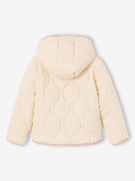 Doudoune légère fille bois de rose+vanille 6 - vertbaudet enfant 