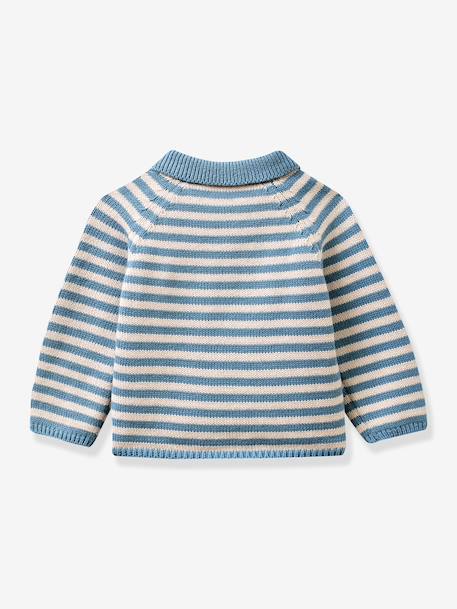 Ensemble naissance marin rayé rayé bleu 5 - vertbaudet enfant 