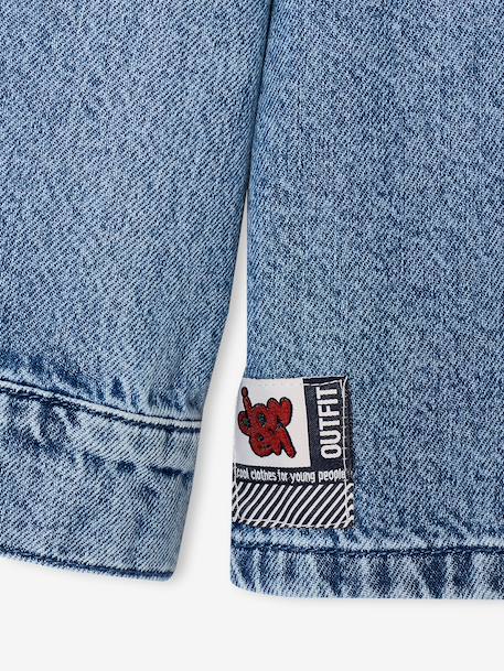 Chemise garçon denim stone 3 - vertbaudet enfant 