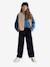 Pantalon large rouge 2 - vertbaudet enfant 