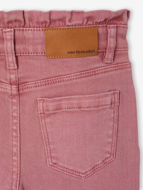 Pantalon slim fille morphologie fin encre+mauve 8 - vertbaudet enfant 