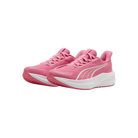 Baskets basses à lacets Magic rose   pure rose blanc 4 - vertbaudet enfant 
